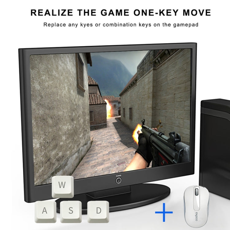 Pcsensor FS23 CF Foot Pedal Switch Keyboard Control Mouse Game Combo Pedal(Mechanical Sound) - free shipping - PMC TechLife - Order now!