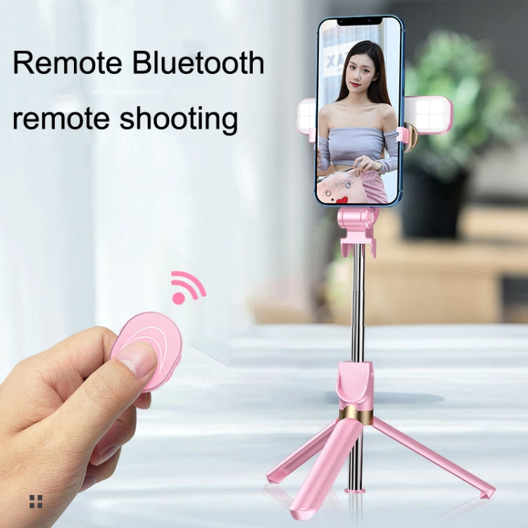 XT06S Live Beauty Bluetooth Tripod Selfie Stick(Black) - Selfie Sticks by PMC TechLife | Online Shopping South Africa | PMC TechLife | Buy Now Pay Later Mobicred