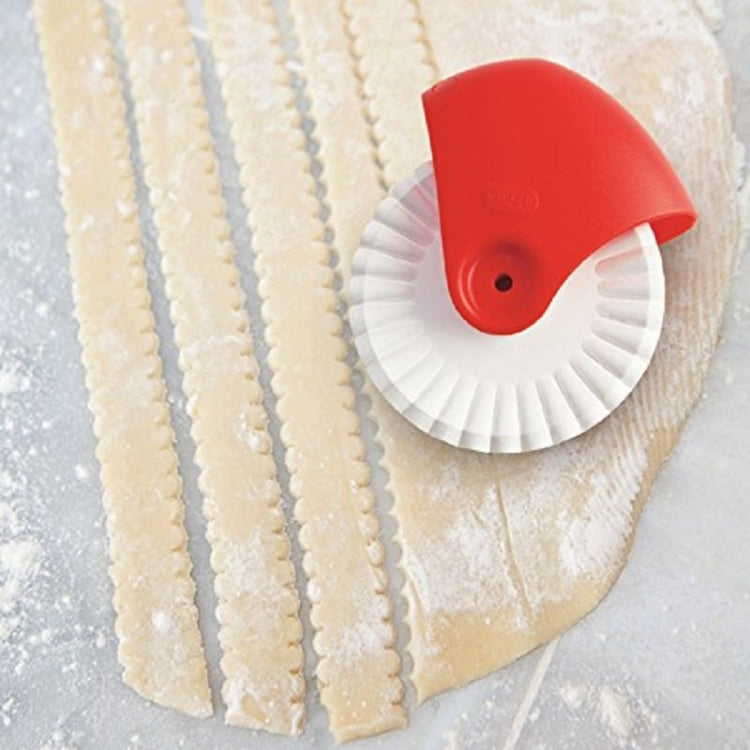 Baking Tools Pasta Cutting Wheel Hemming Wheel Manual Noodle Cutter Roller Knife Creative Kitchen Gadgets(Point Cut) - Baking Pastry Tools by PMC TechLife | Online Shopping South Africa | PMC TechLife | Buy Now Pay Later Mobicred