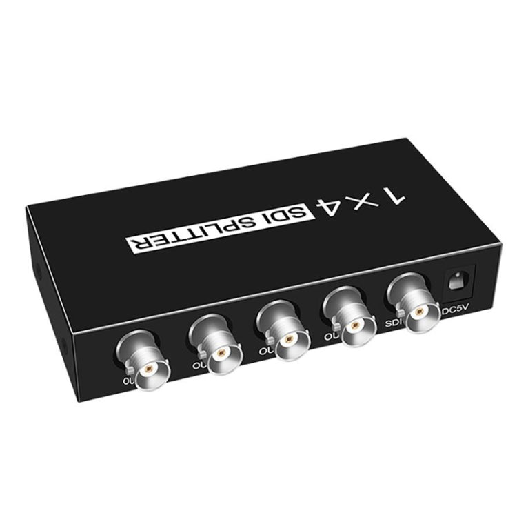1 In 4 Out SD-SDI / HD-SDI / 3G-SDI Distribution Amplifier Video SDI Splitter(EU Plug) - Splitter by PMC TechLife | Online Shopping South Africa | PMC TechLife