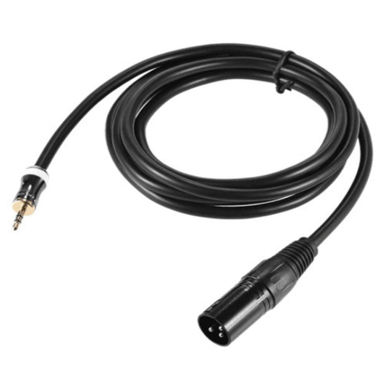 3.5mm To Caron Male Sound Card Microphone Audio Cable, Length:10m - free shipping - PMC Jewellery - Order now!