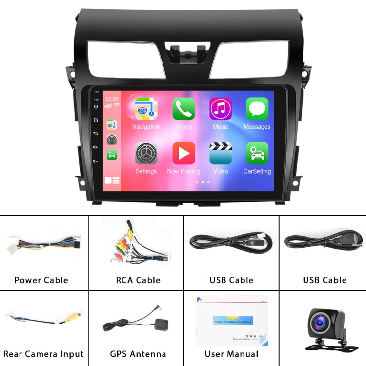 For Nissan Teana 13-16 10.1-inch Reversing Video Large Screen Car MP5 Player, Style:4G Edition 8+128G(Standard+AHD Camera) - Car MP3 & MP4 & MP5 by PMC TechLife | Online Shopping South Africa | PMC TechLife | Buy Now Pay Later Mobicred