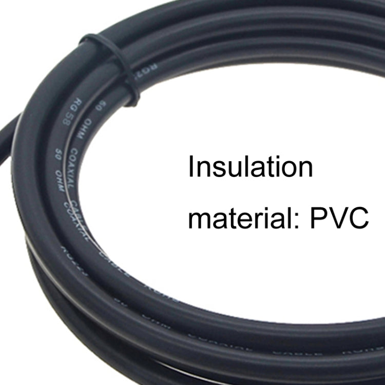 SMA Male To SMA Female RG58 Coaxial Adapter Cable, Cable Length:1.5m - Connectors by PMC TechLife | Online Shopping South Africa | PMC TechLife