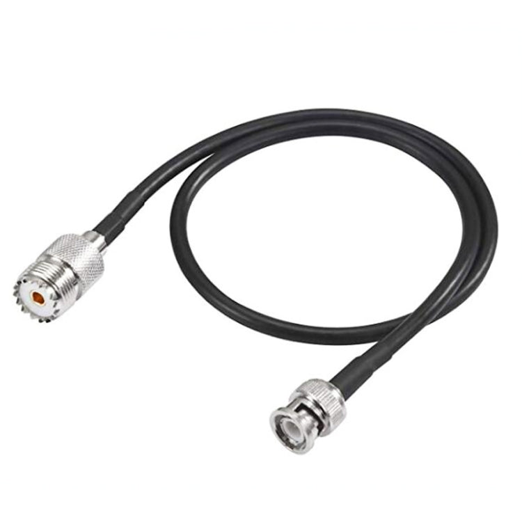 BNC Male To UHF Female RG58 Coaxial Adapter Cable, Cable Length:5m - Connectors by PMC TechLife | Online Shopping South Africa | PMC TechLife | Buy Now Pay Later Mobicred