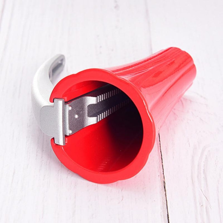 Zinc Alloy Funnel Shape Nut Nutcracker Sheller Walnut Opener Cutter Clamp Plier Kitchen Tools gadgets(Red) - Food Clips & Clips by PMC TechLife | Online Shopping South Africa | PMC TechLife | Buy Now Pay Later Mobicred