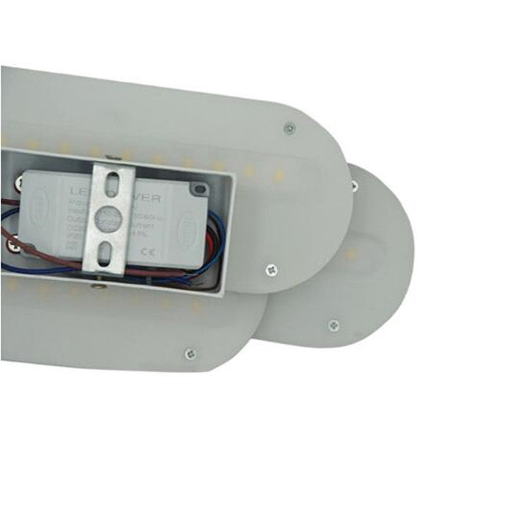 White square 18W Creative Simple Bedroom Bedside Living Room Restaurant Hotel Study Hall Corridor Aisle Light LED Tower Stack Wall Lamp(White Light) - Wall Lamps by PMc TechLife | Online Shopping South Africa | PMc TechLife | Buy Now Pay Later Mobicred