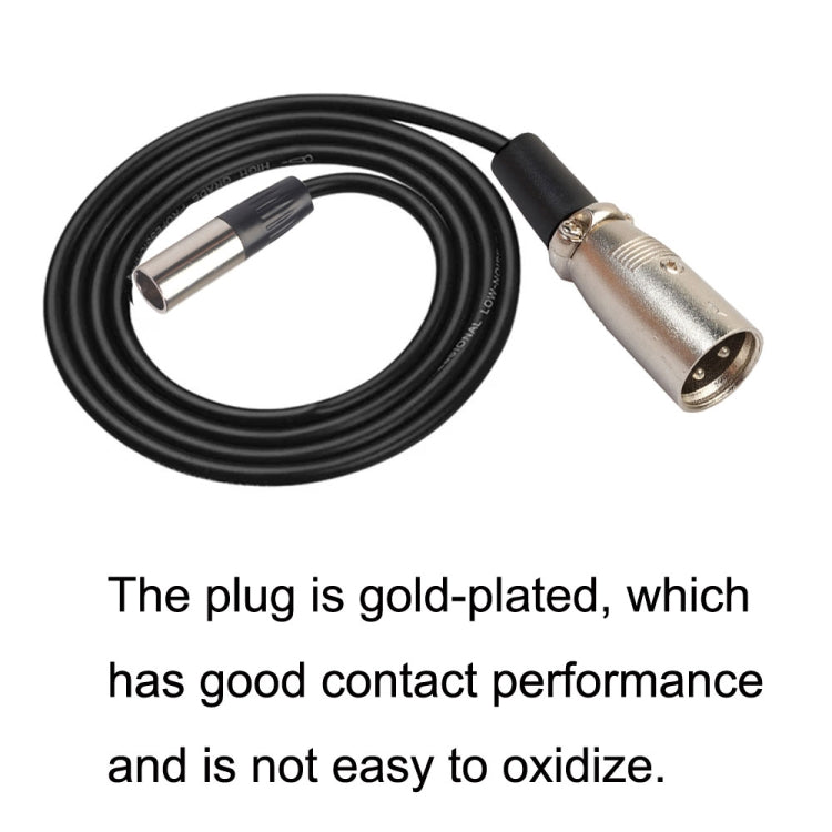 Xlrmini Caron Male To Mini Male Balancing Cable For 48V Sound Card Microphone Audio Cable, Length:3m - Microphone Audio Cable & Connector by PMC TechLife | Online Shopping South Africa | PMC TechLife | Buy Now Pay Later Mobicred
