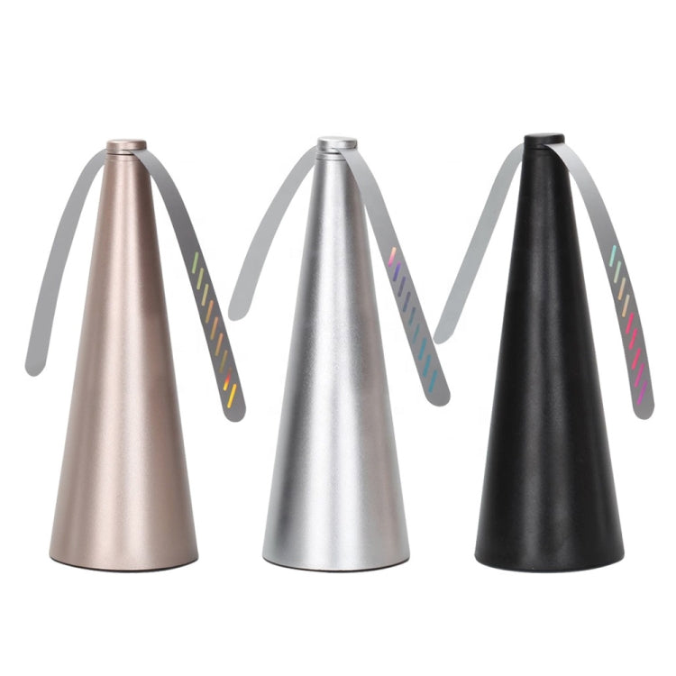 Multifunctional Fan Blade Automatic Fly Catcher Mosquito Repellent Fan, Size: 9x9x25cm(Silver) - Other by PMC TechLife | Online Shopping South Africa | PMC TechLife | Buy Now Pay Later Mobicred