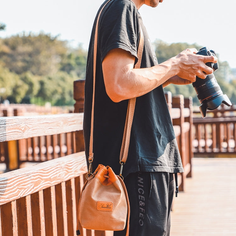 S.C.COTTON Camera Lens Protection Bag Liner Bag Waterproof Camera Storage Bag, Size: S(Black) - Soft Bag by S.C.COTTON | Online Shopping South Africa | PMC TechLife | Buy Now Pay Later Mobicred
