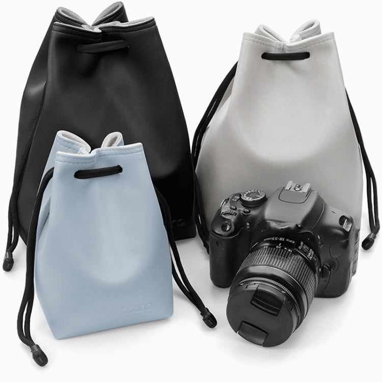 Baona Camera Bag Lens Drawstring Pouch, Size: Small(Black) - free shipping - PMC TechLife - Order now!