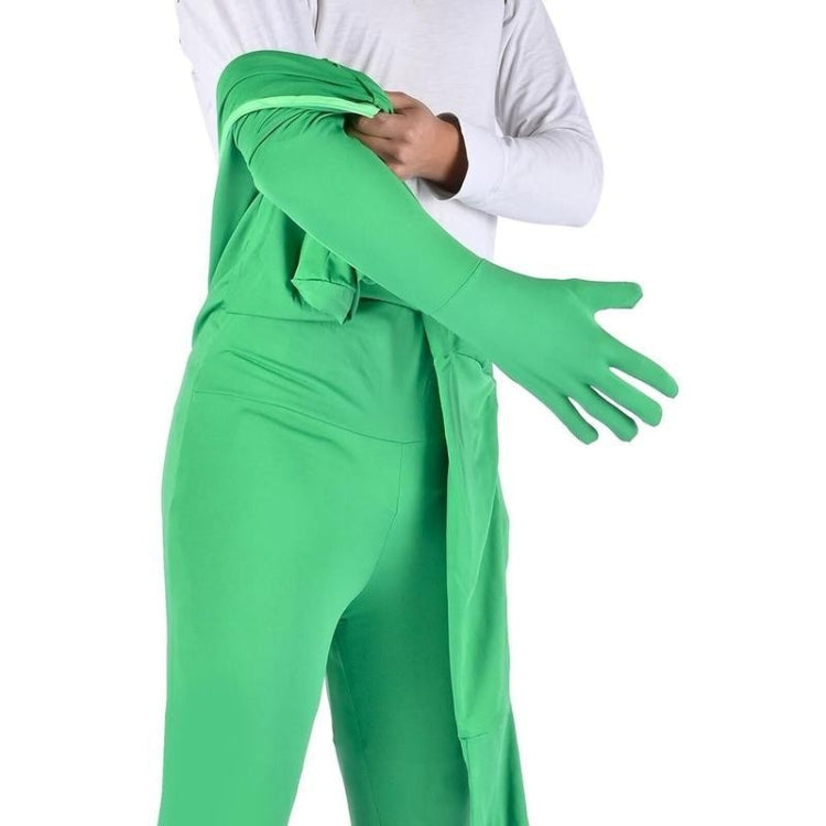 Photo Stretchy Body Green Screen Suit Video Chroma Key Tight Suit, Size: 180cm(Green One-piece) - free shipping - PMC TechLife - Order now!