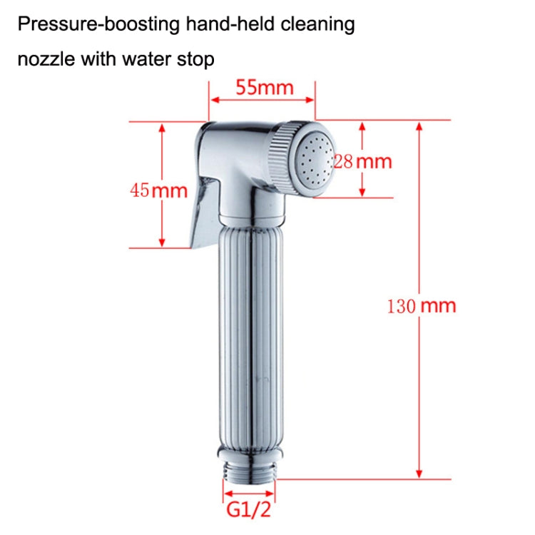 Multifunctional Wome Washers Pressure With Water Stop Woman Wash Nozzle Set, Colour:Antique - free shipping - PMC TechLife - Order now!