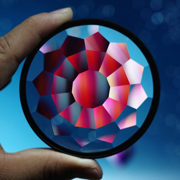 49mm Kaleidoscope Prism Foreground Blur Camera Glass Filter Lens - Other Filter by PMC TechLife | Online Shopping South Africa | PMC TechLife | Buy Now Pay Later Mobicred