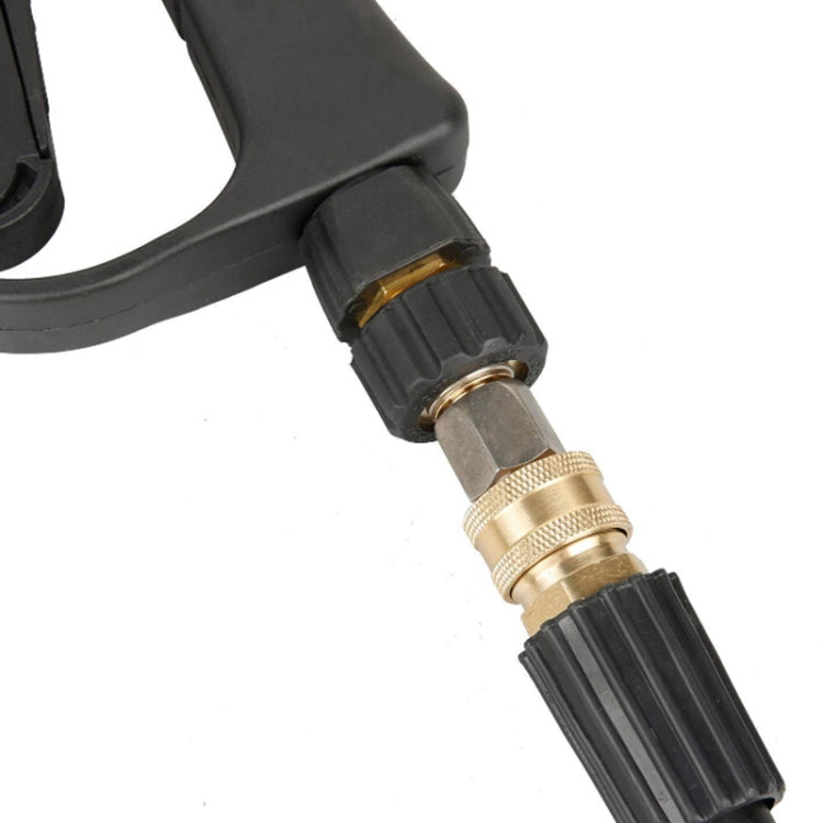 Pressure Washer Accessories Quick Connect Car Wash Water Hose Quick Connection, Typle:15-3/8 Male + 14-3/8 Female - Car Washer & Accessories by PMC Jewellery | Online Shopping South Africa | PMC Jewellery | Buy Now Pay Later Mobicred