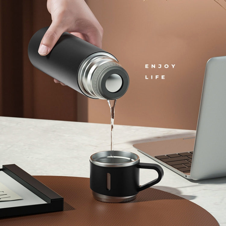 500ml 304 Stainless Steel Thermos Cup Portable Business Tea Cup,Spec: Gift Box Set(Silver) - Vacuum Thermoses & Cups by PMC TechLife | Online Shopping South Africa | PMC TechLife | Buy Now Pay Later Mobicred
