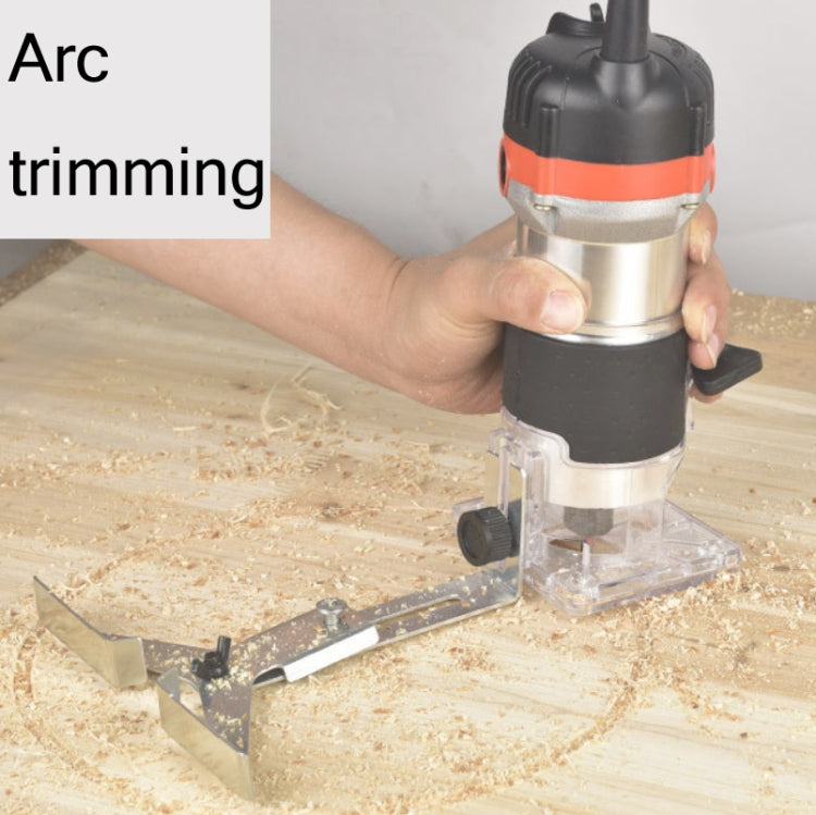 Woodworking Trimming Machine Multifunctional Electric Wood Milling Slotting Machine Engraving Tools US Plug, Material:720W Aluminum Body - Others by PMc TechLife | Online Shopping South Africa | PMc TechLife | Buy Now Pay Later Mobicred