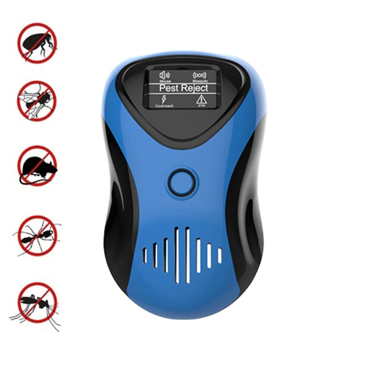 Ultrasonic Mouse Repeller Energy-Saving Silent Insect Repeller, Plug Type:UK Plug(Blue Black) - Repellents by PMC TechLife | Online Shopping South Africa | PMC TechLife | Buy Now Pay Later Mobicred
