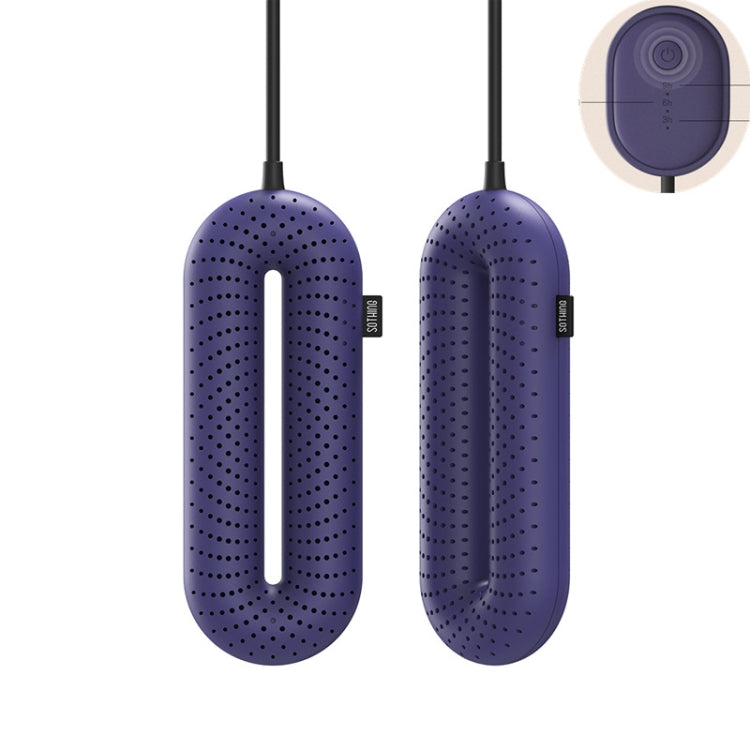 SOTHING 220V Shoe Dryers Deodorization Sterilization Quick Drying Dryer Winter Shoes Heater, CN Plug, Style:Wired Control Timer(Blue) - free shipping - PMC TechLife - Order now!