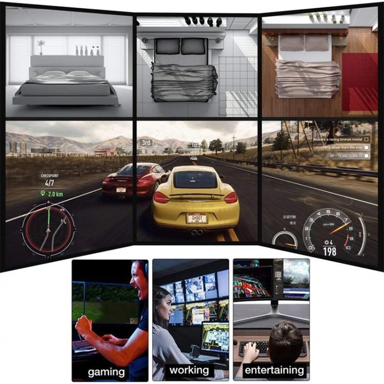 1m 1.4 Version DP Cable Gold-Plated Interface 8K High-Definition Display Computer Cable OD6.0MM 30AWG With Nylon Mesh(Gold) -  by PMC TechLife | Online Shopping South Africa | PMC TechLife | Buy Now Pay Later Mobicred