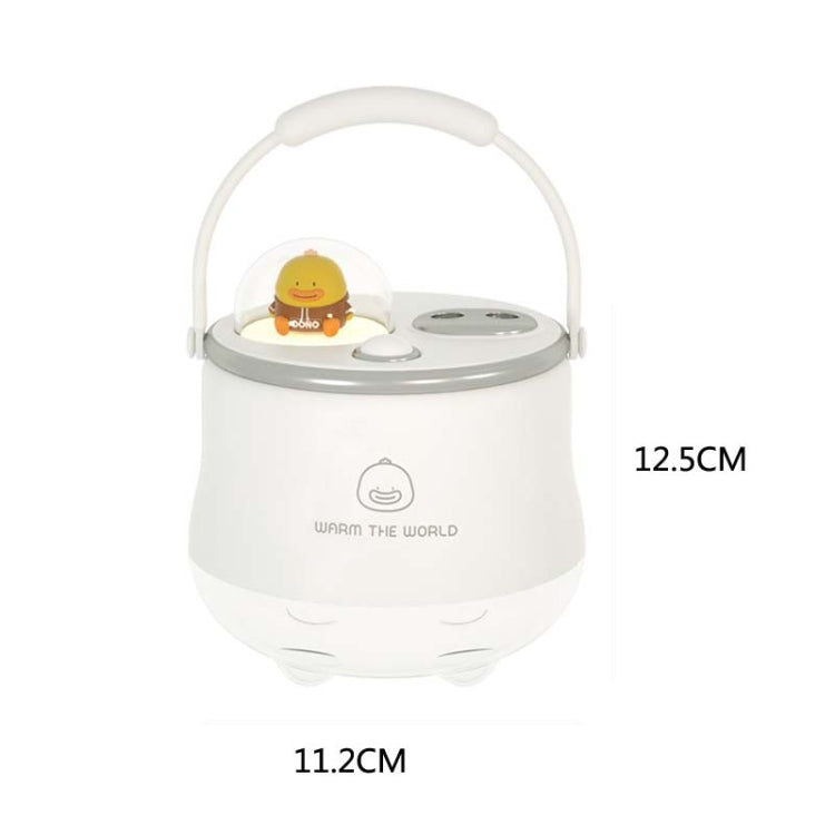 F08 Wired Water Replenishing Double Spray Humidifier LED Night Light Humidifier(White) - free shipping - PMC TechLife - Order now!