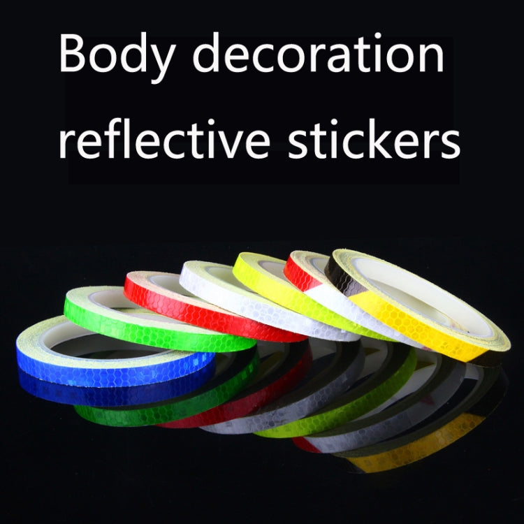 3 Rolls Bicycle Mountain Bike Motorcycle Sticker Car Contour Reflective Sticker Night Riding Reflective Sticker 1 x 800cm(Red White) - Decorative Accessories by PMC TechLife | Online Shopping South Africa | PMC TechLife | Buy Now Pay Later Mobicred