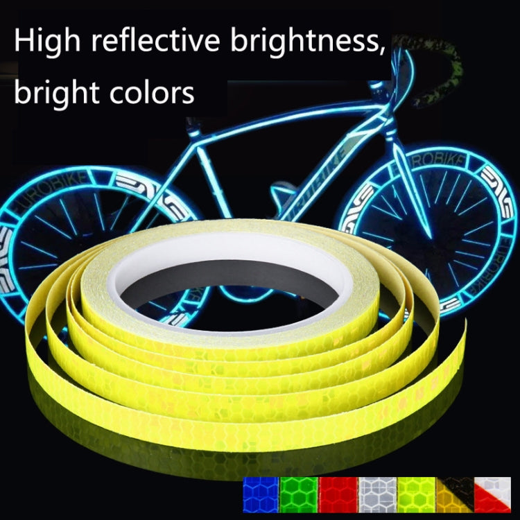 3 Rolls Bicycle Mountain Bike Motorcycle Sticker Car Contour Reflective Sticker Night Riding Reflective Sticker 1 x 800cm(Yellow) - free shipping - PMC TechLife - Order now!