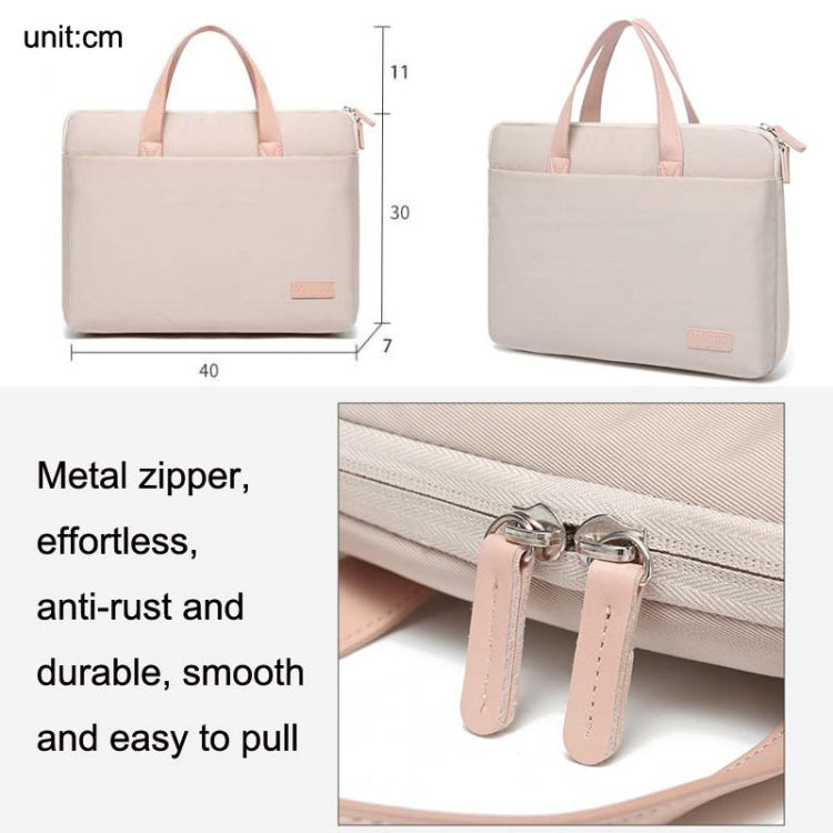 For MacBook 15.6-16.1 Inches MAHOO 10188 Ultra-Thin Hand Computer Bag Messenger Laptop Bag, Color:Dark Blue - free shipping - PMC Jewellery - Order now!