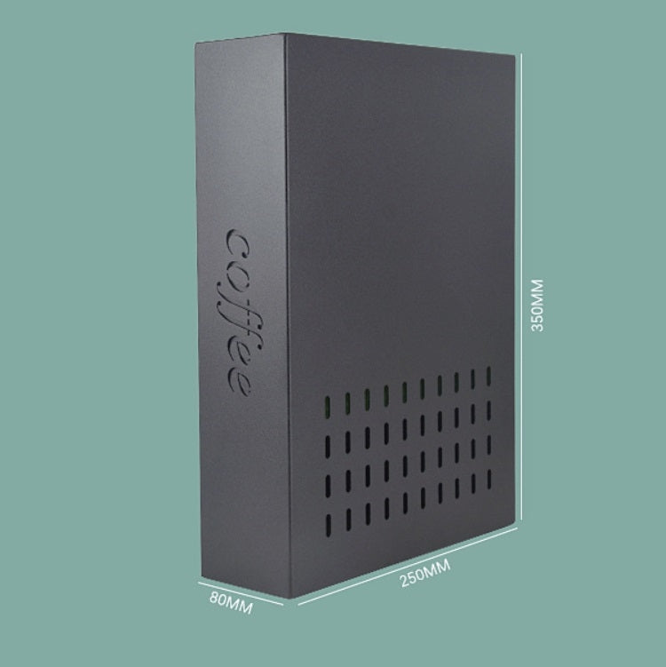 Stainless Steel Drawer Type Coffee Grounds Box Coffee Machine Supporting Equipment(Black) - free shipping - PMC TechLife - Order now!