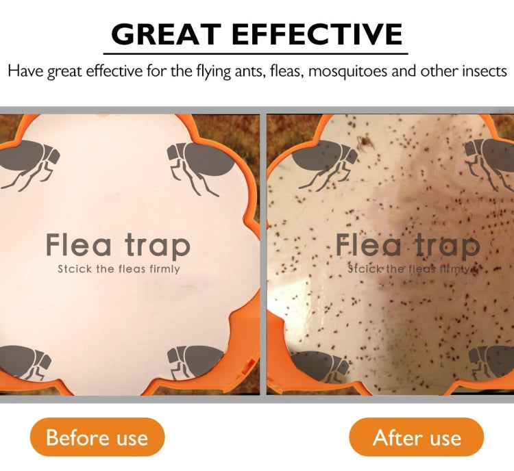Household Flea Traps Drug-free Insect Trap Lamp, Plug Type:UK Plug - Traps by PMC TechLife | Online Shopping South Africa | PMC TechLife | Buy Now Pay Later Mobicred
