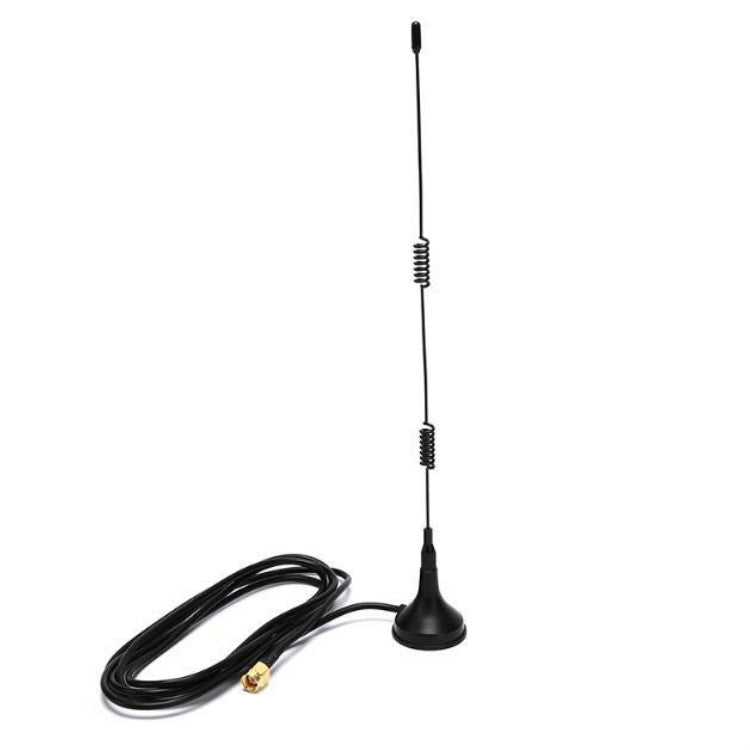 4 PCS 2.4G WiFi Omnidirectional Suction Cup Router Network Card Enhanced Antenna SMA Inner Pattern Inner Needle, Cable Length: 1.5m - SMA/RP-SMA Antenna by PMC TechLife | Online Shopping South Africa | PMC TechLife | Buy Now Pay Later Mobicred