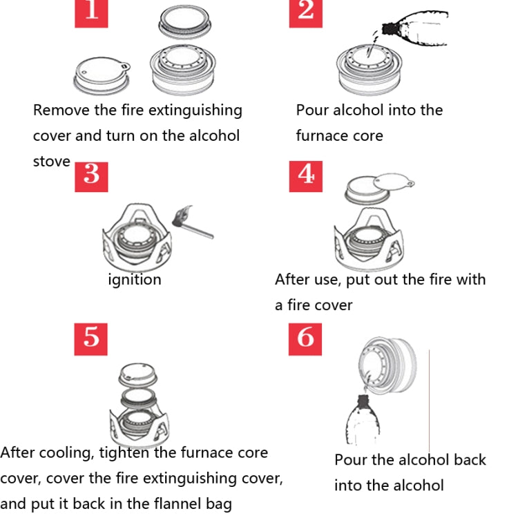 Outdoor Camping Alcohol Stove Vaporized Liquid Alcohol Atove Mini Alcohol Stove Portable Creative Alcohol Stove(Gray) - Cookwares & Tablewares by PMC TechLife | Online Shopping South Africa | PMC TechLife