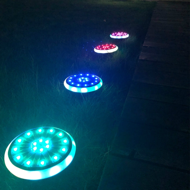 LED Solar Buried Lamp Stainless Steel Outdoor RGB Grass Garden Light - Buried Lights by PMc TechLife | Online Shopping South Africa | PMc TechLife | Buy Now Pay Later Mobicred