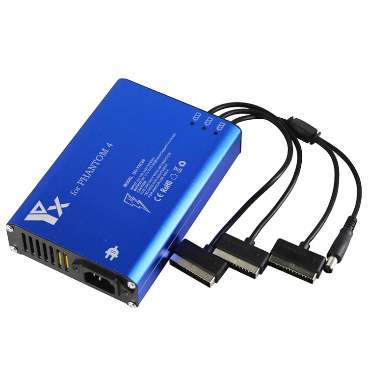 For DJI Phantom 4 Pro Advanced+ Charger  4 in 1 Hub Intelligent Battery Controller Charger, Plug Type:UK Plug - free shipping - PMC TechLife - Order now!