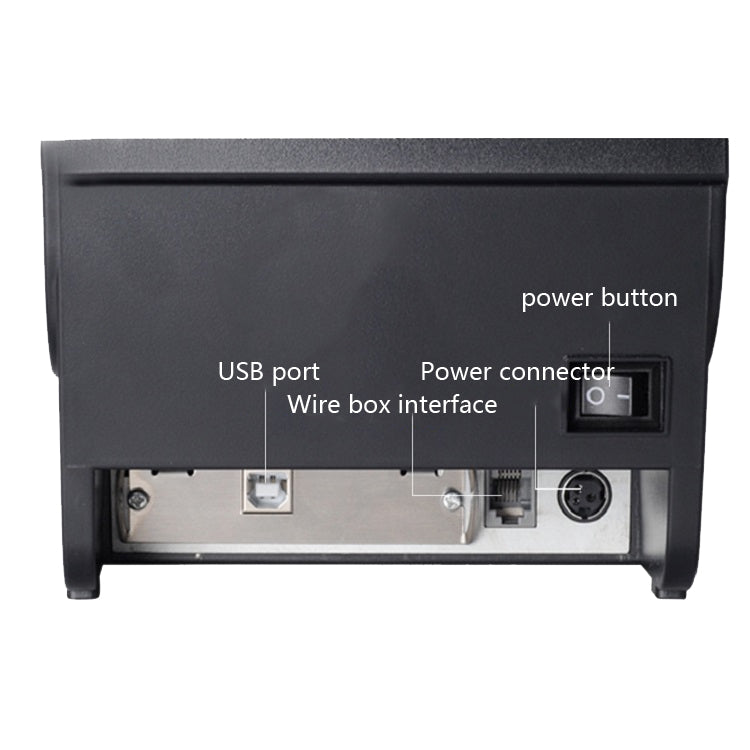 Xprinter XP-76IIH Dot Matrix Printer Open Roll Invoice Printer, Model: USB Interface(US Plug) - free shipping - PMC Jewellery - Order now!