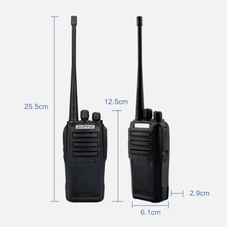 Baofeng BF-UV6D Civil Hotel Outdoor Construction Site Mobile High-power Walkie-talkie, Plug Specifications:US Plug - free shipping - PMC Jewellery - Order now!
