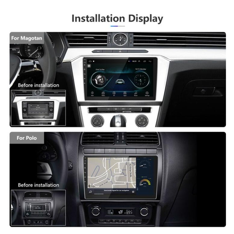 Universal Machine Android Smart Navigation Car Navigation DVD Reversing Video Integrated Machine, Size:10inch 2+32G, Specification:Standard+8 Lights Camera - Car DVD by PMC TechLife | Online Shopping South Africa | PMC TechLife | Buy Now Pay Later Mobicred