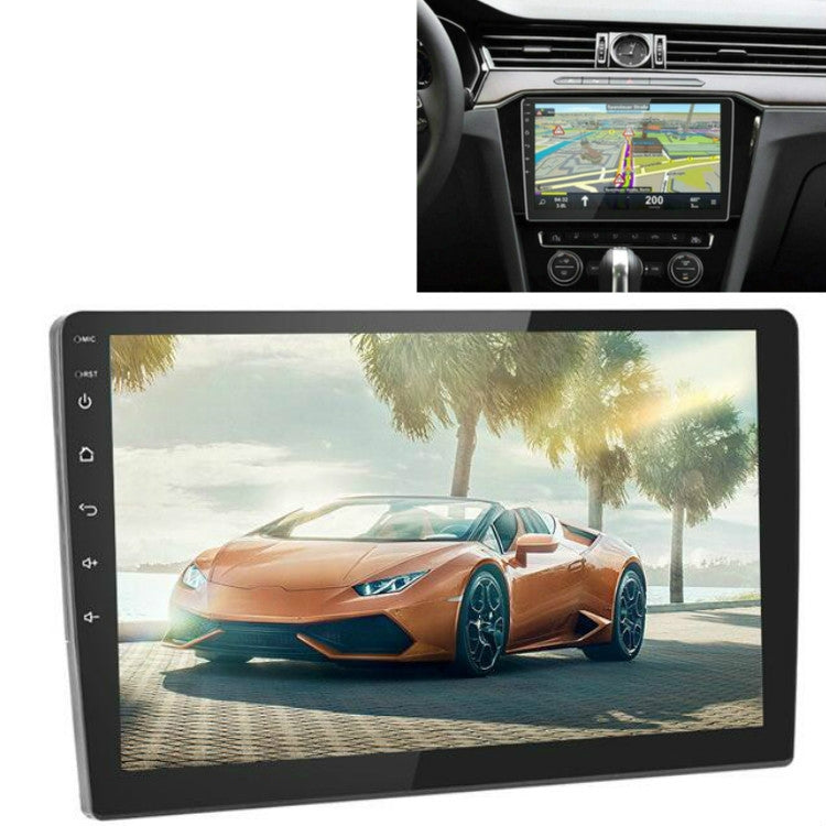 Universal Machine Android Smart Navigation Car Navigation DVD Reversing Video Integrated Machine, Size:10inch 1+16G, Specification:Standard+12 Lights Camera - Car DVD by PMC TechLife | Online Shopping South Africa | PMC TechLife | Buy Now Pay Later Mobicred