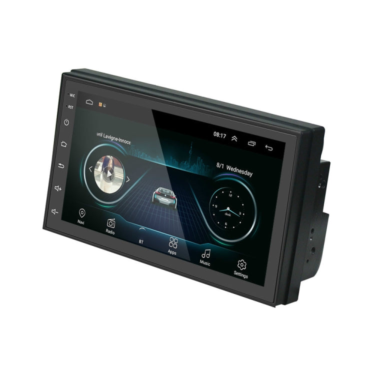 Car 7 inch Universal Android Navigation MP5 Player GPS Bluetooth Car Navigation All-in-one, Specification:Standard +8 Lights Camera - Car MP3 & MP4 & MP5 by PMC TechLife | Online Shopping South Africa | PMC TechLife | Buy Now Pay Later Mobicred