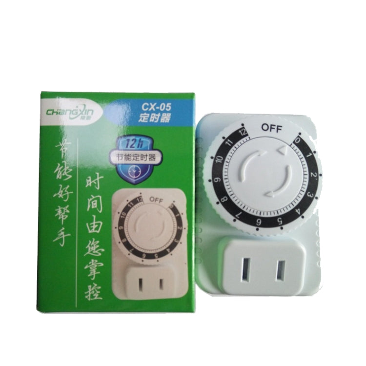 2 PCS ChangXin Electric Vehicle Timer Charger Mechanical Timer Socket Countdown Off Timer Socket(CX-05 110V) - Battery Charger by ChangXin | Online Shopping South Africa | PMC TechLife | Buy Now Pay Later Mobicred