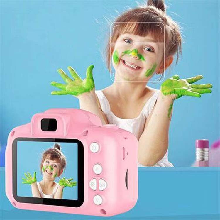 13.0 MP + Card Reader HD Children Toy Portable Digital SLR Camera(Pink) - Children Cameras by PMC TechLife | Online Shopping South Africa | PMC TechLife