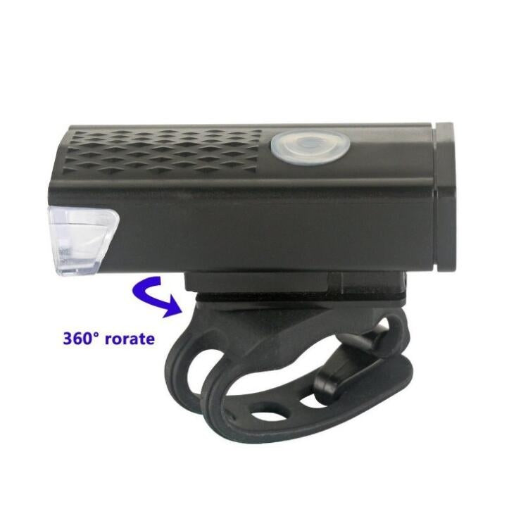 Bicycle USB Charging Headlight Lighting Cycling Equipment, Color:White 2255 Light - Headlights by PMC TechLife | Online Shopping South Africa | PMC TechLife | Buy Now Pay Later Mobicred