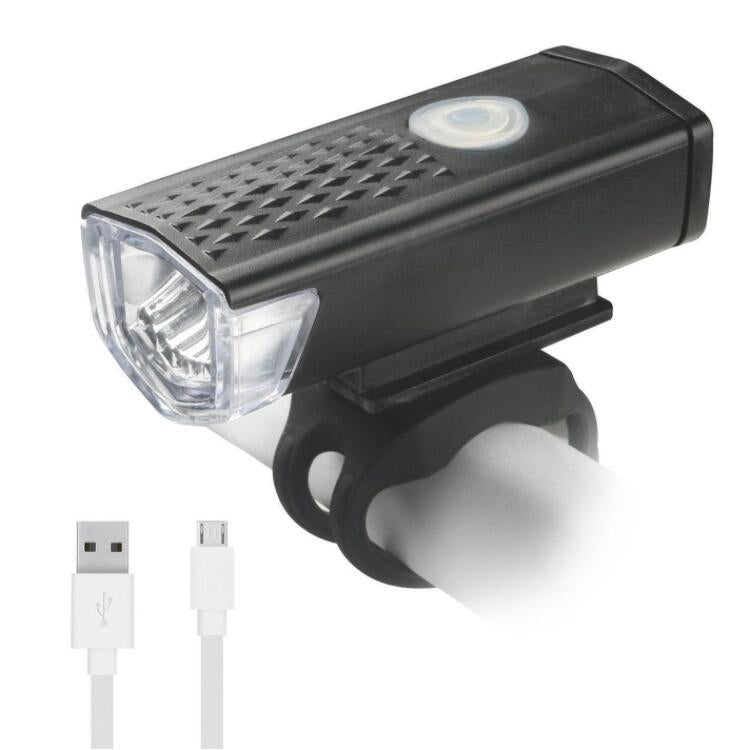 Bicycle USB Charging Headlight Lighting Cycling Equipment, Color:White 2255 Light - Headlights by PMC TechLife | Online Shopping South Africa | PMC TechLife | Buy Now Pay Later Mobicred