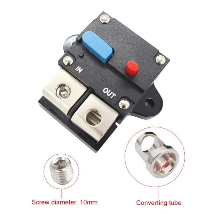 80A Auto Circuit Breaker Car Audio Fuse Holder Power Insurance Automatic Switch(Blue) - Fuse by PMC TechLife | Online Shopping South Africa | PMC TechLife | Buy Now Pay Later Mobicred