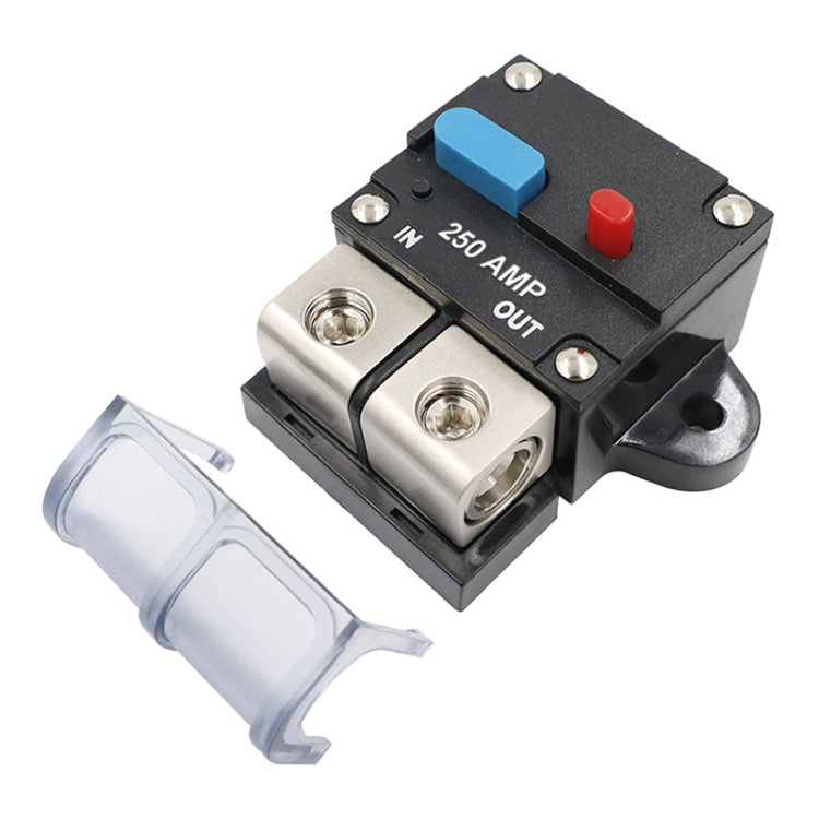 250A Auto Circuit Breaker Car Audio Fuse Holder Power Insurance Automatic Switch(Blue) - Fuse by PMC TechLife | Online Shopping South Africa | PMC TechLife | Buy Now Pay Later Mobicred