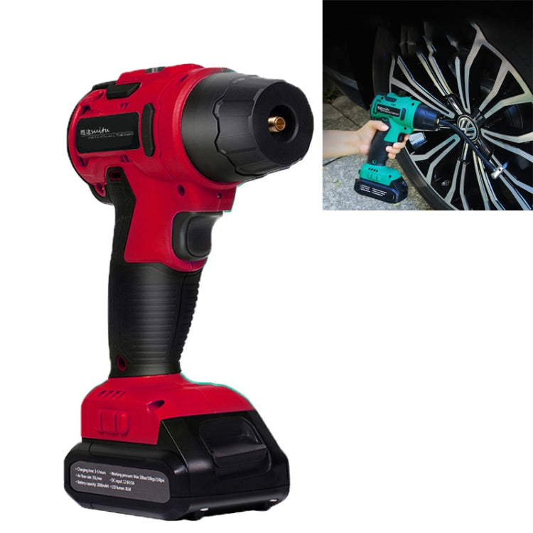 SUITU High-pressure Handheld Smart Digital Display Car Portable Wireless Tire Inflator(Red) - Inflatable Pump by SUITU | Online Shopping South Africa | PMC TechLife | Buy Now Pay Later Mobicred