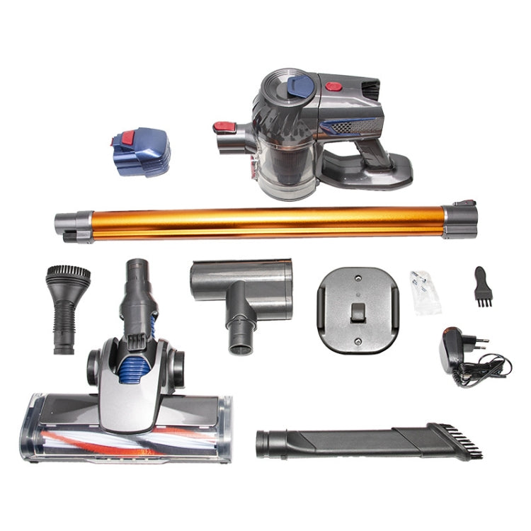 ZEK 150W 10kpa Wireless Vacuum Cleaner Household Powerful Handheld Vertical Rechargeable Vacuum Cleaner With Mite Removal Brush, Plug Type:EU Plug - free shipping - PMC TechLife - Order now!