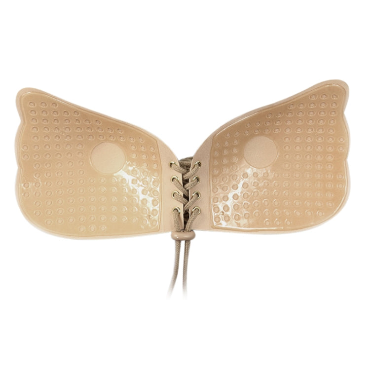 Women Self-Adhesive Strapless Bandage Blackless Solid Bra Silicone Underwear Invisible Bra, Size:L (T Khaki) - free shipping - PMC TechLife - Order now!