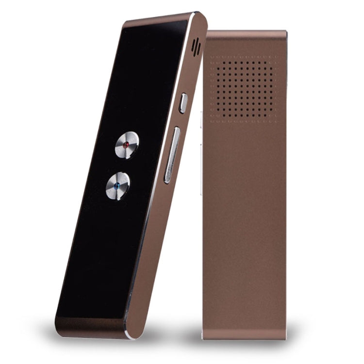 Portable Smart Voice Translator Upgrade Version for Learning Travel Business Meeting 3 in 1 voice Text Photo Language Translator(brown) -  by PMC TechLife | Online Shopping South Africa | PMC TechLife | Buy Now Pay Later Mobicred