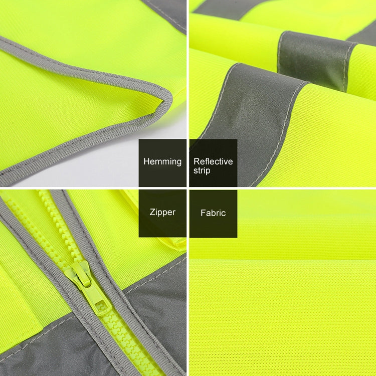 Multi-pockets Safety Vest Reflective Workwear Clothing, Size:M-Chest 112cm(Blue) - Reflective Safety Clothing by PMC Jewellery | Online Shopping South Africa | PMC Jewellery | Buy Now Pay Later Mobicred