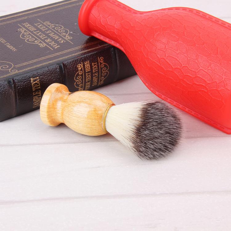 Wood Handle Hair Shaving Brush Facial Beard Cleaning Appliance Shave Salon Badger Hair Tool Razor Brush - free shipping - PMC TechLife - Order now!